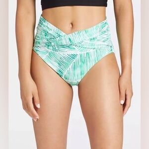 Calia high rise swim bottom and cross top